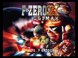 Emulation64 Fr Download Patch F Zero X Climax V1 2 Philippe Brodier 256 Tout Sur L Emulation Nintendo 64